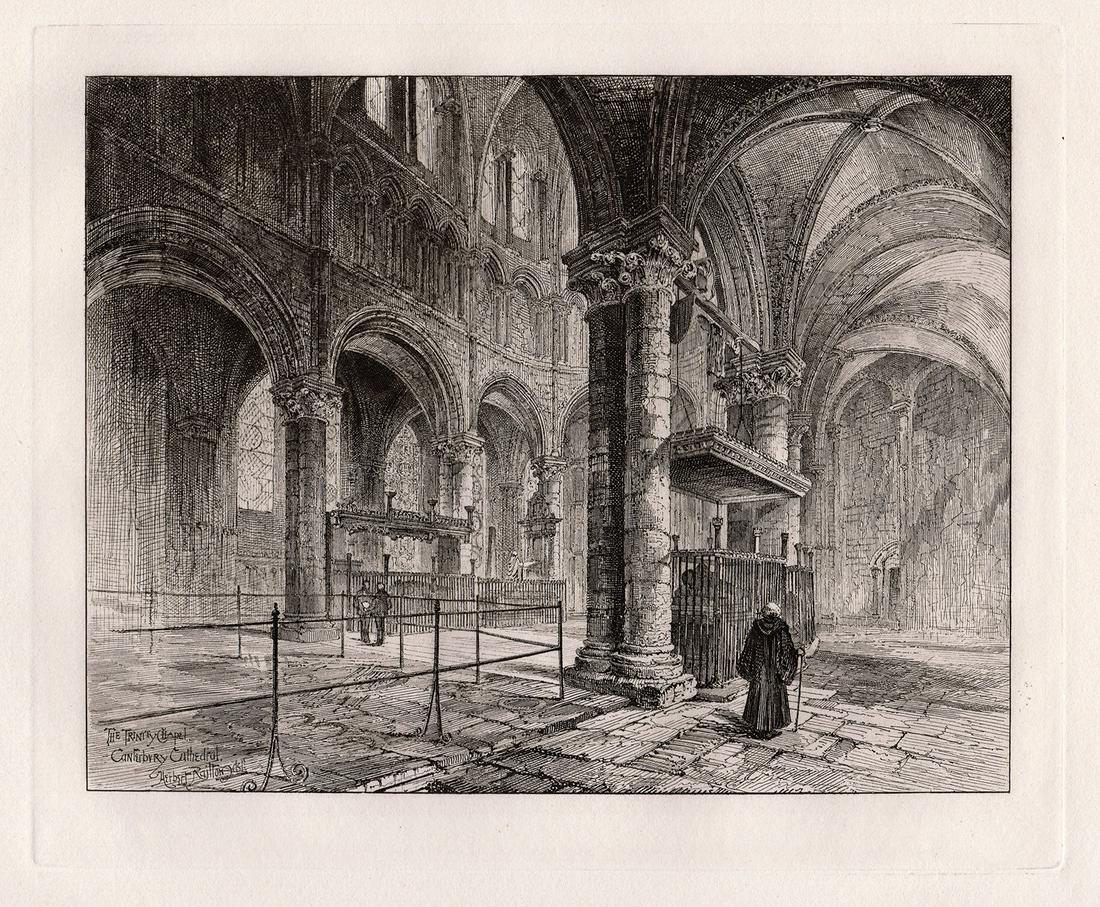 1885 Herbert Railton The Chantry of the Black Prince (1 of 2)