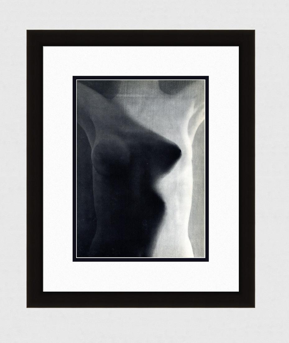 Erwin Blumenfeld Nude V 1930's photogravure: Erwin Blumenfeld. (German, 1897 - 1969). Nude V. Antique Photogravure. 1937-1940. Excellent. Teriade. Draeger Freres. Approximately 16 x 20 inches. This piece has been professionally matted and framed