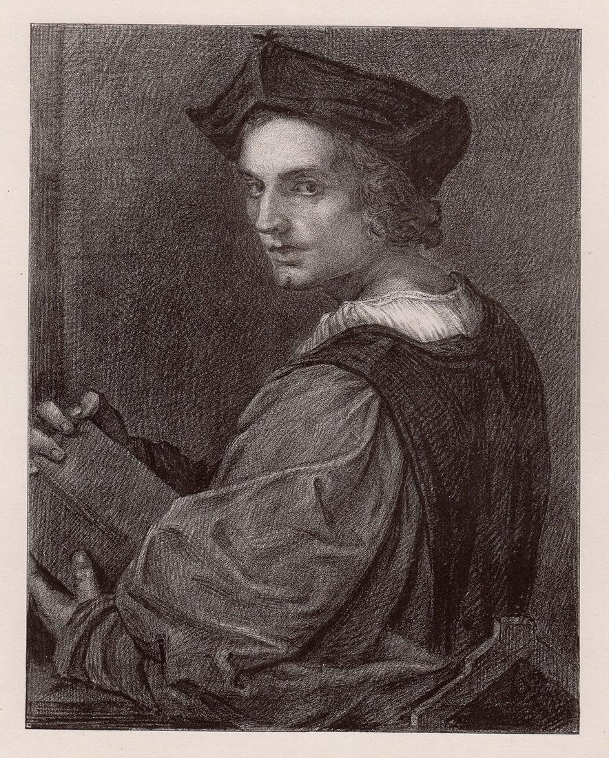 Edward Mitchell Portrait of Andrea Del Sarto 1873 (1 of 2)