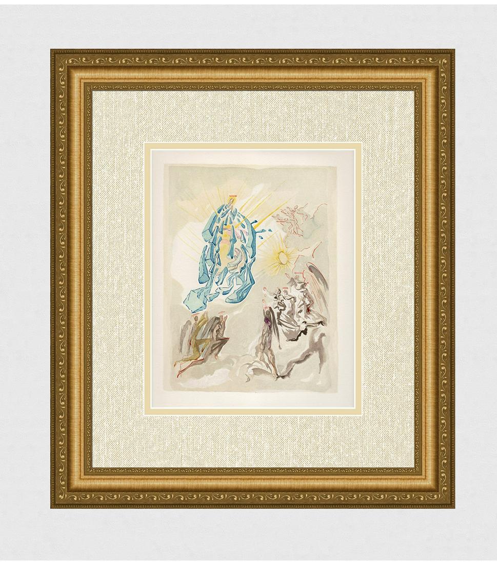 1960 Salvador Dali Sight Original Woodcut (1 of 3)