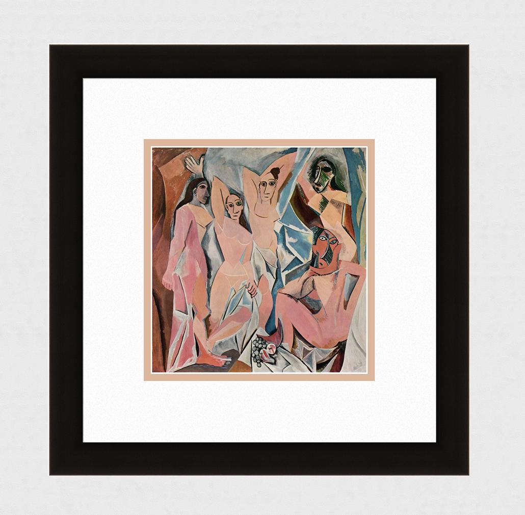Pablo Picasso 1958 Vintage Color Print The Ladies of (1 of 3)