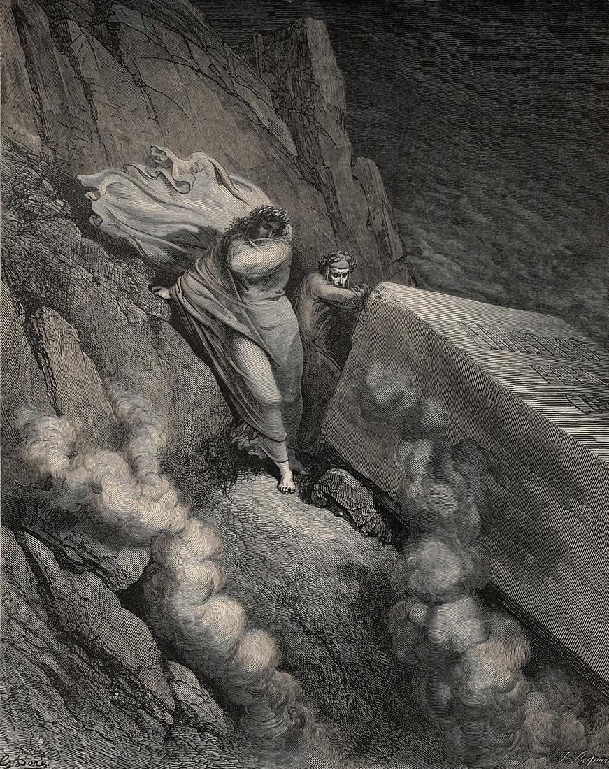 Gustave Dore Chant 11 (Dante's Divine Comedy Enferno) (1 of 2)