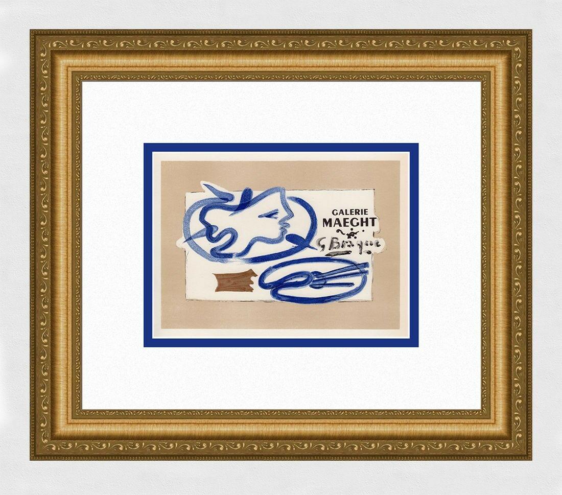 Georges Braque 1959 lithograph G. braque signed (1 of 3)