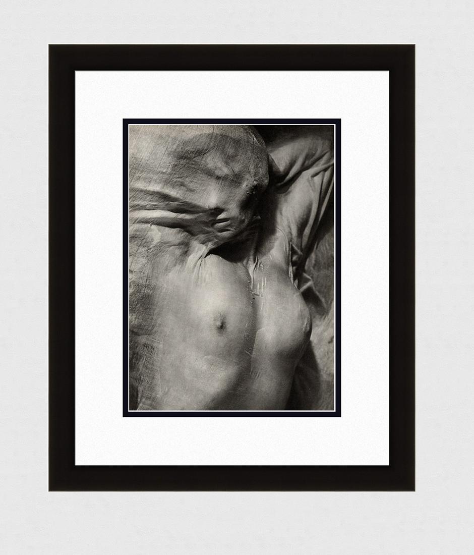 Erwin Blumenfeld Nude 1930's photogravure: Erwin Blumenfeld. (German, 1897 - 1969). Nude. Antique Photogravure. 1937-1940. Excellent. Teriade. Draeger Freres. Approximately 16 x 20 inches. This piece has been professionally matted and framed u