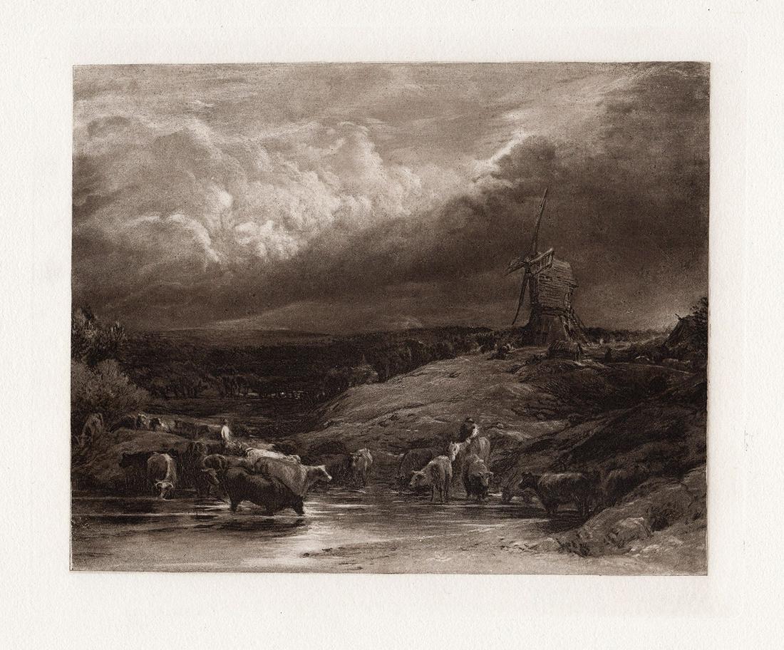 John Linnell The Windmill 1885 Engraving (1 of 2)