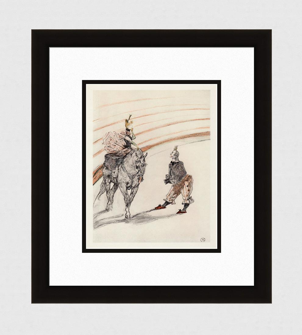 Toulouse Lautrec Color Lithograph Circus Ltd ed (1 of 1)