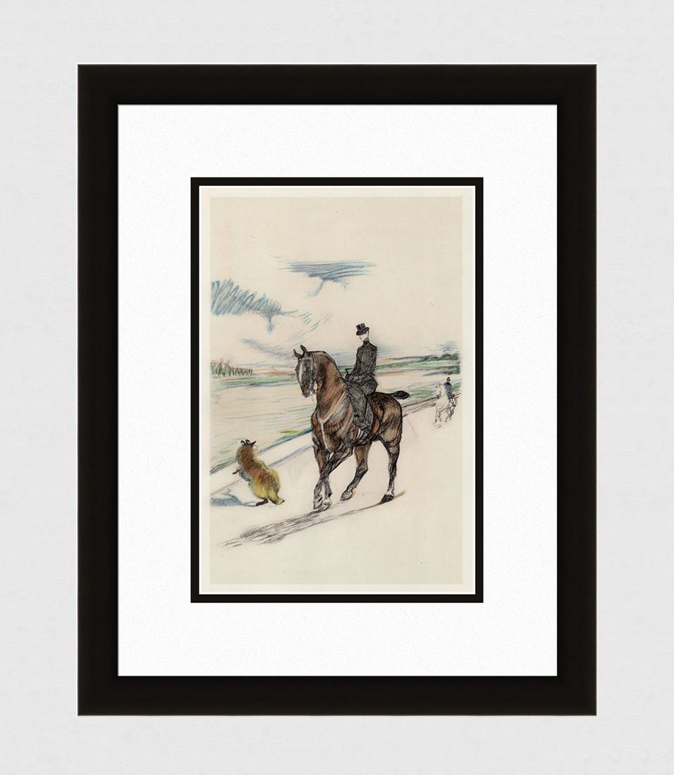 Toulouse Lautrec Color Lithograph Circus Ltd ed (1 of 3)