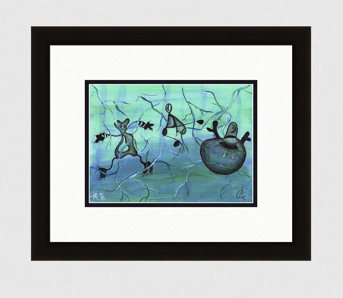 CONSTANTINE Original Signed Soft Forms (1 of 3)