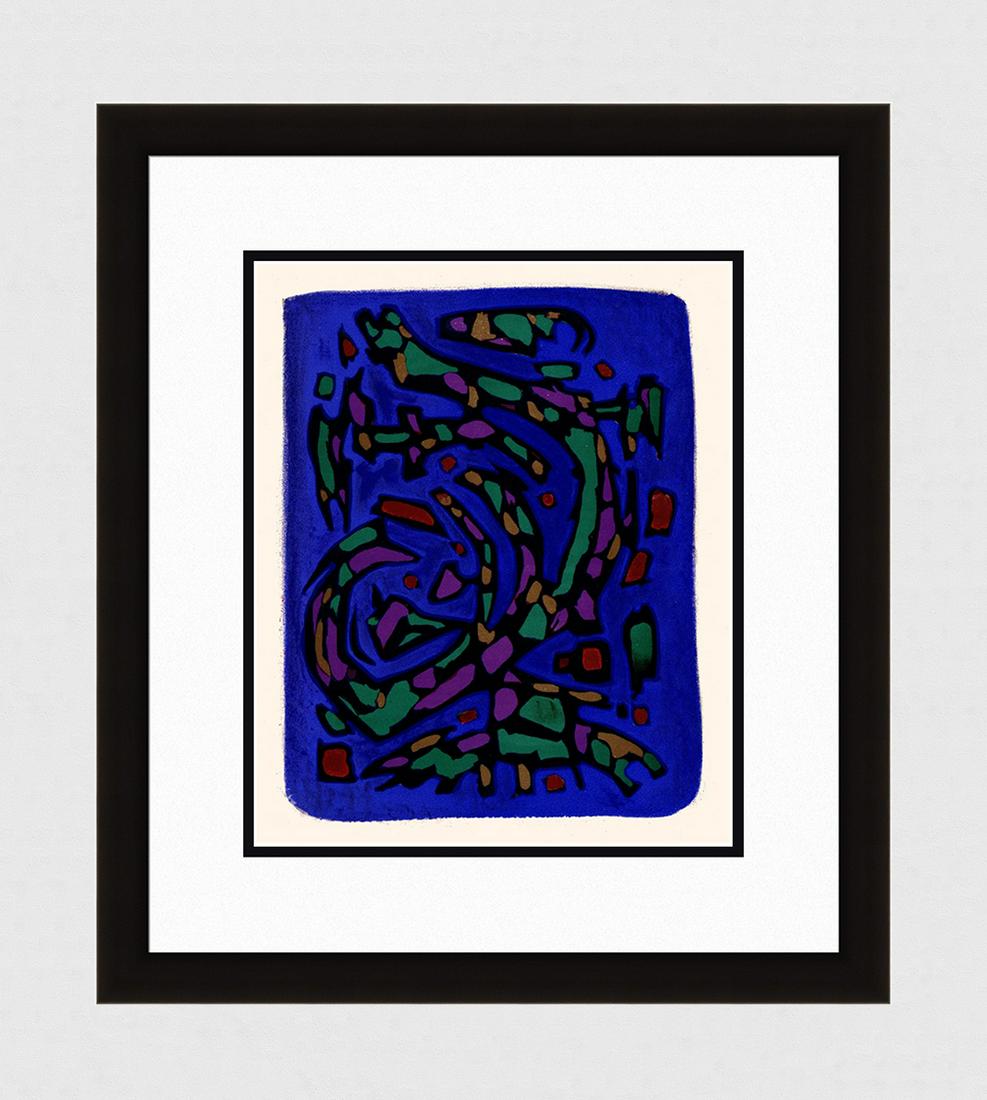 1958 Alfred Mannesier Les Cantiques Spirituels Lithograph Ecstasy (1 of 4)