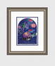 1962 Marc Chagall Color Lithograph Jerusalem Windows "Simeon" Sorlier Framed