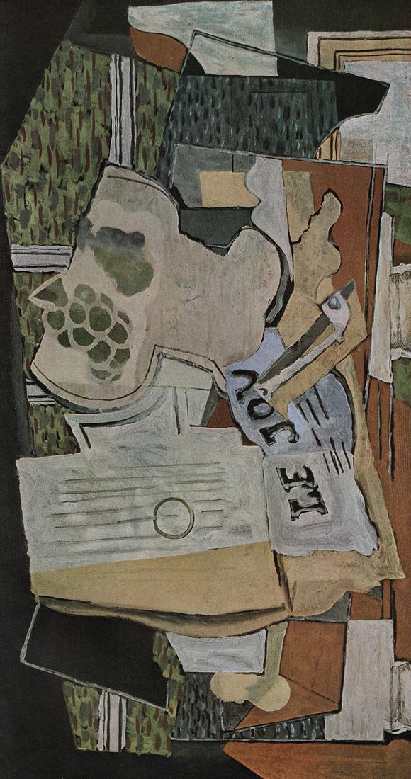 Georges Braque 1946 Vintage Color Print Le Journal Gallery Framed (1 of 2)