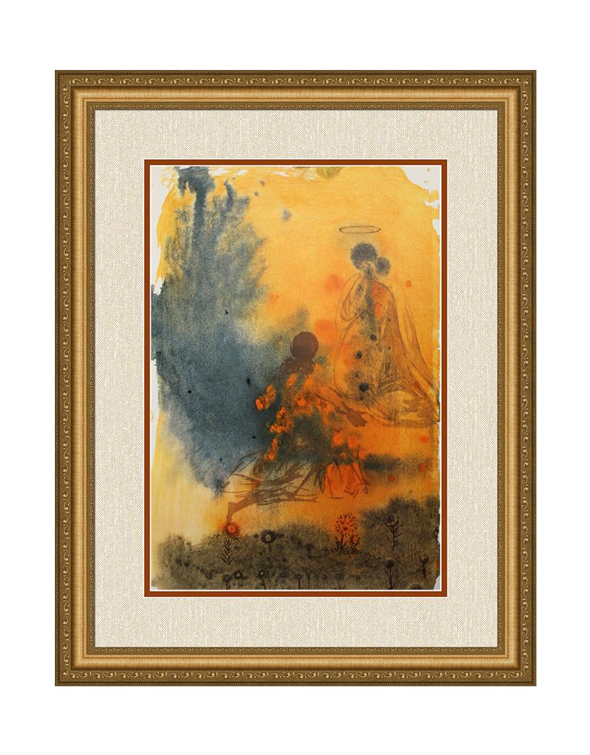 Dali 1967 Song of Solomon Biblia Sacra Lithograph Framed (1 of 2)