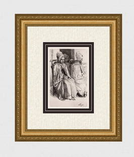 1873 Alphonse Legros Peasant Woman in the Neighbourhood of Boulogne etching signed: Alphonse Legros. (French, 1837-1911). Peasant Woman in the Neighbourhood of Boulogne. Antique etching on thick laid paper. 1873. Signed in the plate. Excellent. Image size 5 3/4 x 9 1/8 inches. Approx