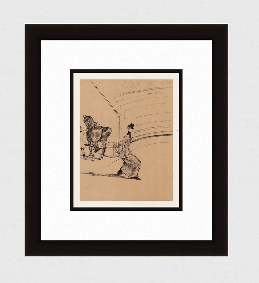 Toulouse Lautrec Color Lithograph Circus Ltd ed (1 of 3)