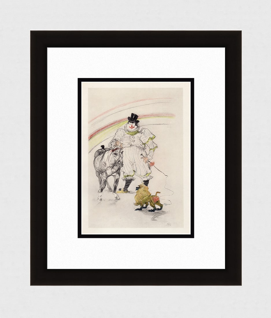 Toulouse Lautrec Color Lithograph Circus Ltd ed (1 of 4)
