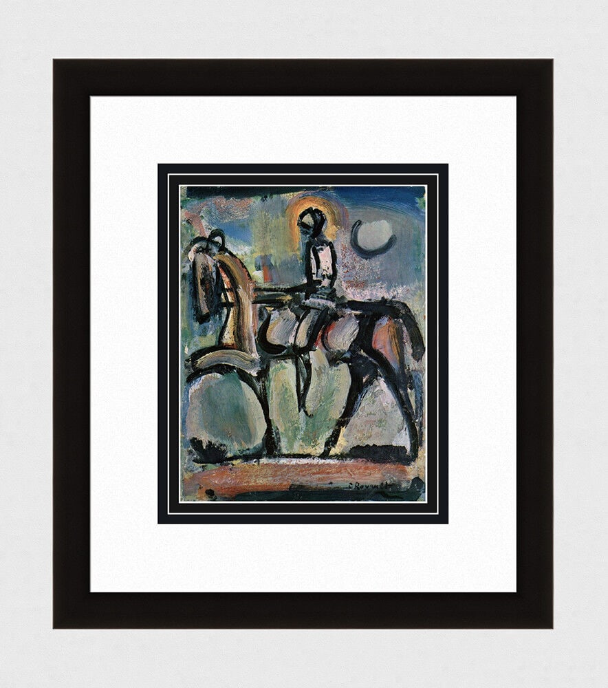 1940 Georges Henri Rouault Joan of Arc Antique Print signed (1 of 3)