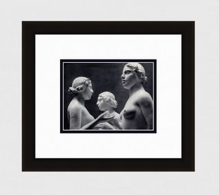 Erwin Blumenfeld Nude Sculpture I - Aristide Maillol 1930's photogravure