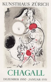 Marc Chagall Chagall 1959 Lithograph Signed