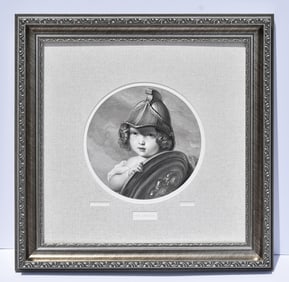 1857 Jean Winterhalter The Amazon engraving signed