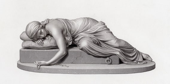 Harriet Goodhue Hosmer Beatrice Cenci 1857 engraving