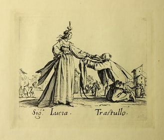 Jacques Callot Balli di Sfessania engraving