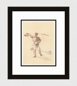 Toulouse Lautrec Color Lithograph Circus Ltd ed