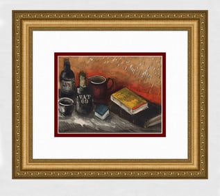 Maurice de Vlaminck Nature Morte au Whisky 1958 lithograph