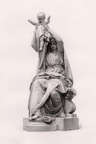 Albert Belleuse Virgin Mother 1869 engraving