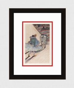 Toulouse Lautrec Color Lithograph Circus Ltd ed