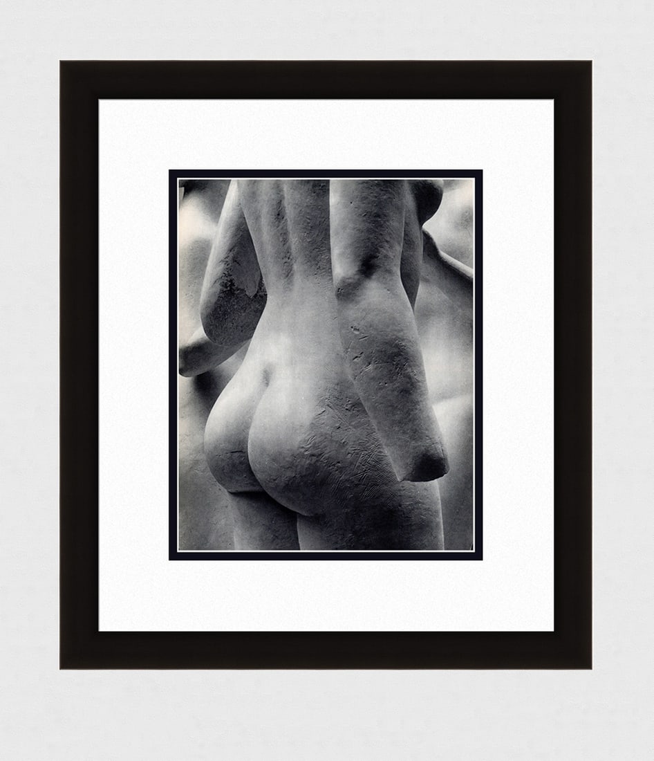 Brassai Maillol's Studio XI Photogravure: Brassai (Hungarian-French, 1899-1984). Aristide Maillol's Studio XI. Approximately 19 x 21 inches. Antique Photogravure. 1937-1940. Teriade. Draeger Freres This artwork is accompanied by a Gallery Cer