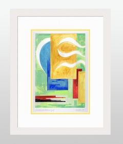 Mathis Original Gouache Undefines Ensemble Framed Swiss