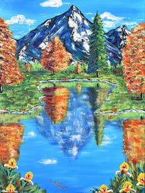 Arthur Kinslow Orginal Painting Spring 30 x 40 Inches Landscape