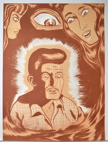 Dr. Lakra Original Color Lithograph Signed and Numbered Ltd. Ed. 50