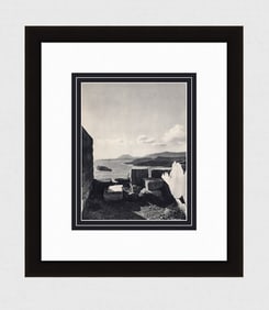 Herbert List Phantom-Images of Greece (View of Cape Sounion) 1930's photogravure