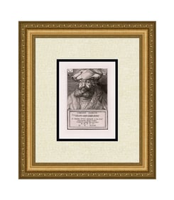 Albrecht Durer The Duke Frederick of Saxony (1463-1525) 1877 engraving