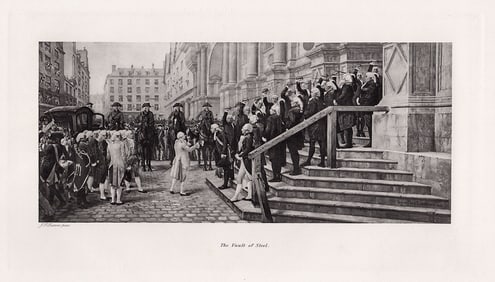 Jean Paul Laurens The Vault of Steel 1891 print