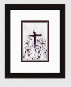 Patrick Mcdowell Crucifixion #7 Ink on paper signed
