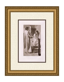 Dante Gabriel Rossetti 1888 The Annunciation signed