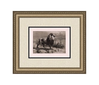 Herbert Thomas Dicksee Lion Challenge 1892