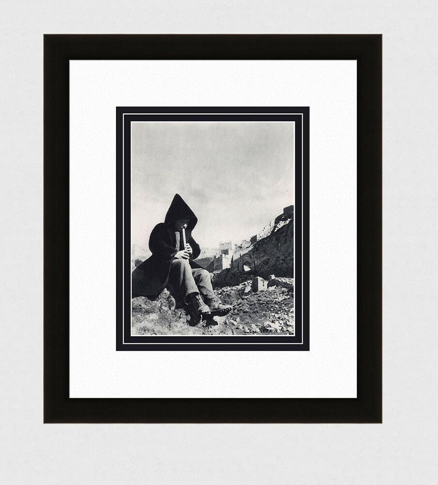 Herbert List Pastoral Scene, Acrocorinthus 1930's photogravure: Herbert List. (German, 1903 - 1975). Pastoral Scene, Acrocorinthus. Antique Photogravure. 1937-1940. Excellent. Teriade. Draeger Freres. Image size 7 3/4 x 10 1/4 inches. Approximately 18 x 20 inches.