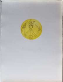 Joan Ponc 1973 Etching Esquitx Signed Numbered