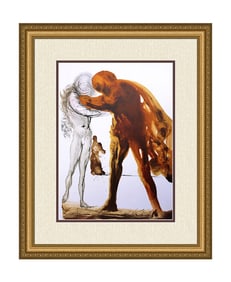 Dali 1967 A Prodigal Son Original Framed Lithograph Biblia Sacra