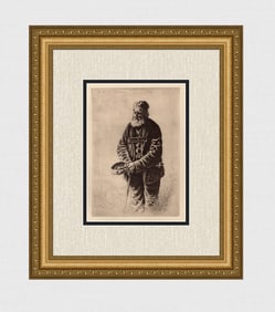 AntiqueThomas Waterman Wood etching Blind Beggar