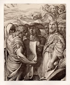 James Barry Group of Lawgivers 1873 print