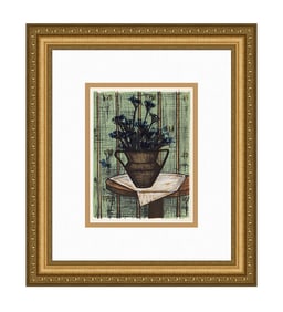 Bernard Buffet Vase of Flowers 1967 lithograph