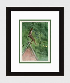 Toulouse Lautrec Color Lithograph Circus Ltd ed