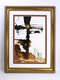 1967 Dali Original Lithograph Great Commision Framed