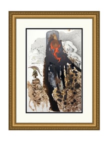 Dali Biblia Sacra Pilates 1967 Original Framed Lithograph