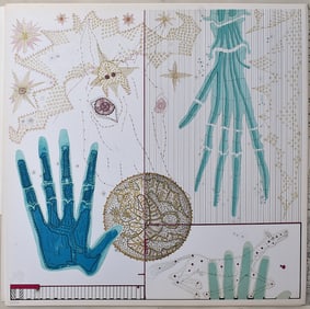 Joan Ponc 1971 Lithograph Diabloica IV Signed Numbered