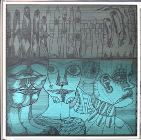 Joan Ponc 1971 Lithograph Diabloica V Signed Numbered